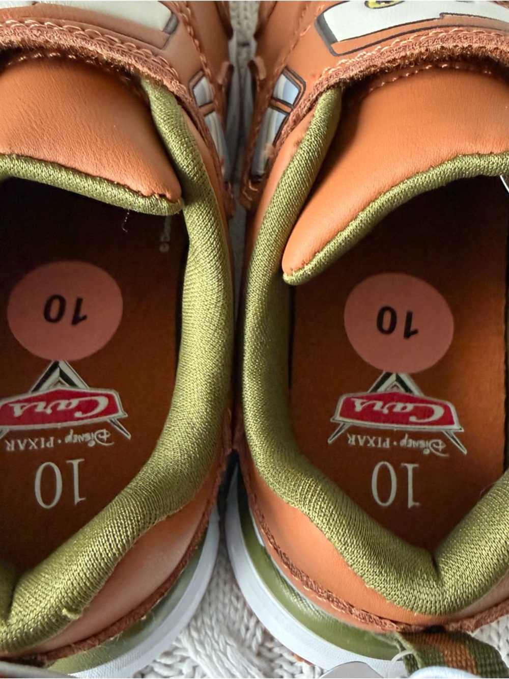 Disney Pixar Cars Tow Mater Sneakers 10 Toddler Boys Shoes Kachow 95 Race Ready - Picture 6 of 9